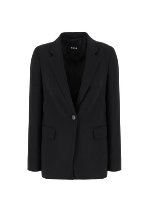 HUGO single-breasted blazer - Black