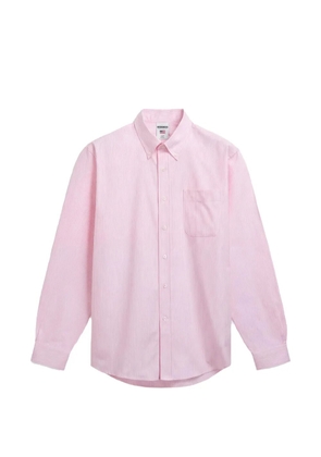 Sebago striped button-fastening shirt - Pink