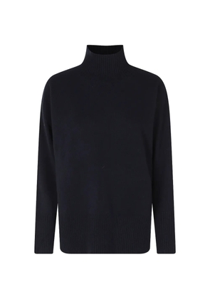 Roberto Collina ribbed-trim turtleneck sweater - Blue