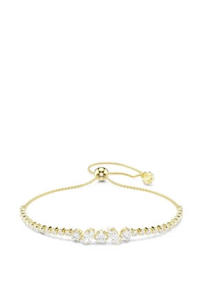Swarovski Mesmera crystal-embellished adjustable bracelet - Gold