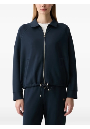 Joop! drawstring-hem raglan-sleeve jacket - Blue