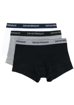 Emporio Armani logo band boxers - Black