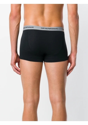 Emporio Armani logo band boxers - Black