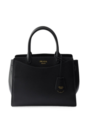 Prada Prelude medium leather handbag - Black