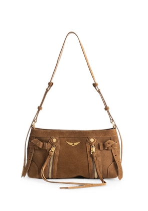 Zadig&Voltaire Madison mini suede bag - Brown