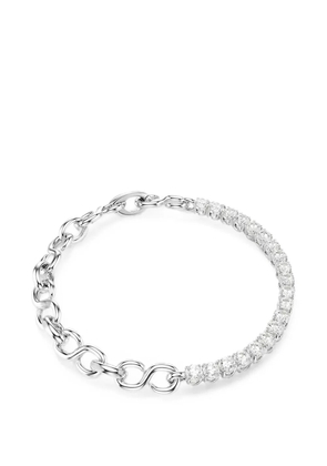 Swarovski crystal-embellished bracelet - Silver