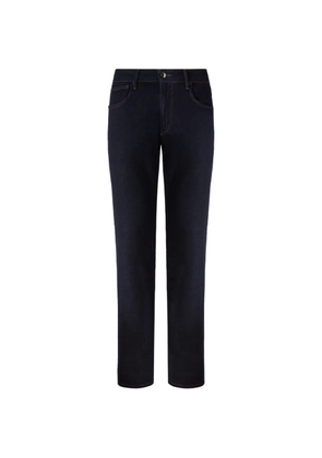 Pal Zileri contrast-stitch five-pocket jeans - Blue