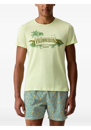 Vilebrequin Thom logo-print short-sleeve T-shirt - Green