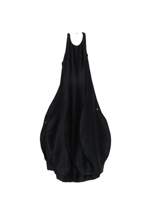 Róhe halterneck balloon midi dress - Blue