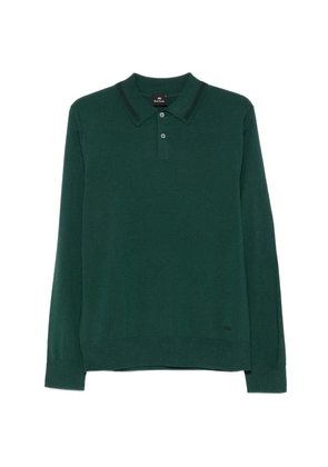 PS Paul Smith long-sleeve polo shirt - Green