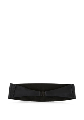 Lardini pleated wool cummerbund - Blue