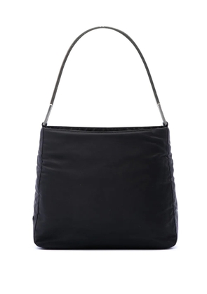 Prada Pre-Owned 2000-2013 Tessuto Metal Handle Bag shoulder bag - Black