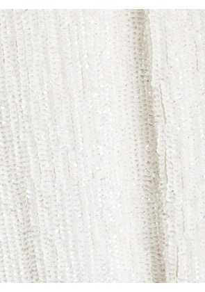 Retrofete Rebecca sequin-embellished maxi dress - White