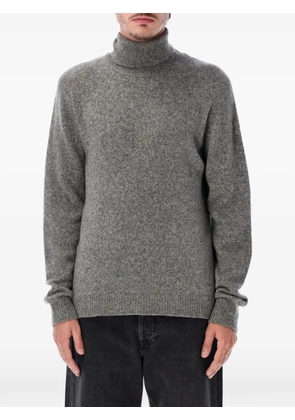 Roberto Collina roll-neck knitted sweater - Grey