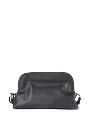 Ann Demeulemeester buckle-detail leather clutch bag - Black