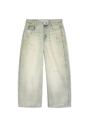 Won Hundred Lyon digital-print distressed jeans - Blue