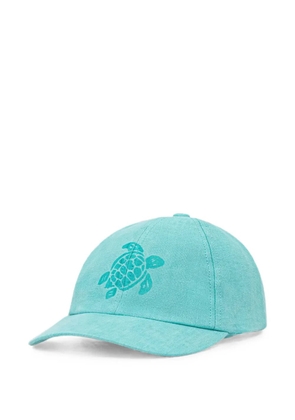 Vilebrequin Camo turtle-print baseball cap - Blue