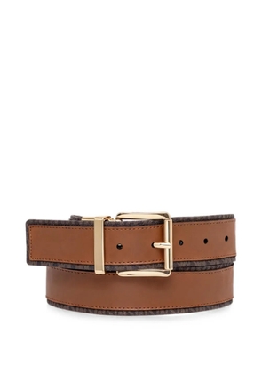 Michael Michael Kors monogram buckle belt - Neutrals