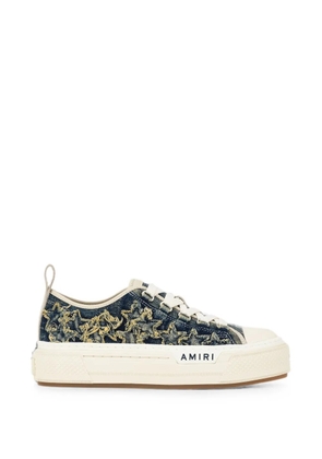 AMIRI denim court low sneakers - Blue