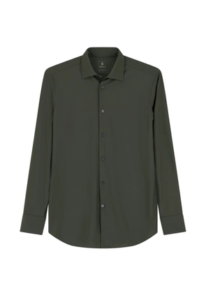 Boggi Milano shirt in stretch-nylon B Tech slim fit - Green