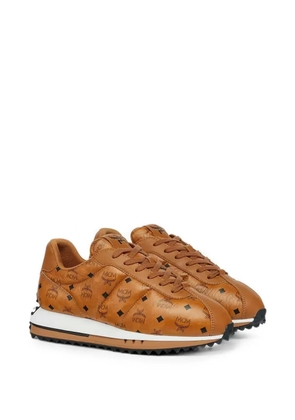 MCM quilted leather sneakers - Brown
