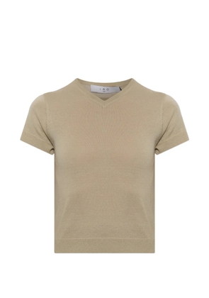 IRO Idille V-neck T-shirt - Neutrals