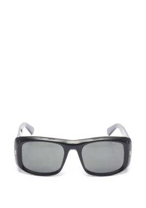 Gucci Pre-Owned 2020s rectangle-frame sunglasses - Black