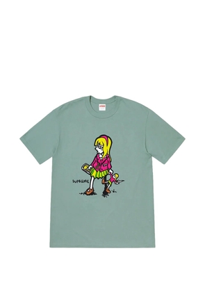 Supreme Suzie Switchblade graphic-print T-shirt - Green