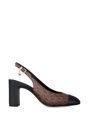 Michael Kors Piper Flex logo-print pumps - Brown