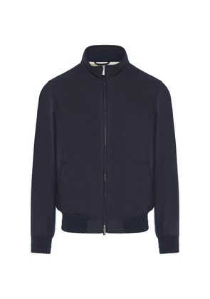 Enrico Mandelli zip-up high-neck jacket - Blue