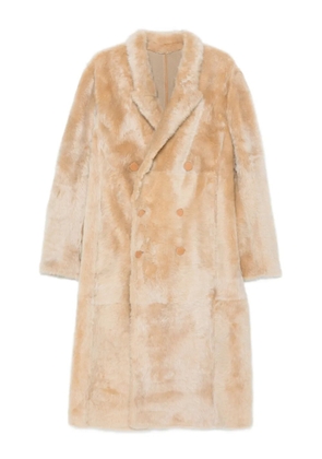 FENDI double-breasted coat - Neutrals