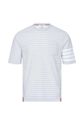 Thom Browne 4-Bar stripe pocket T-shirt - Grey