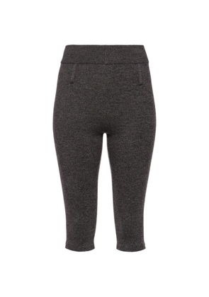 Magda Butrym wool knee-length shorts - Brown