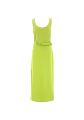 SABLYN Paz scoop-neck belted midi dress - Green