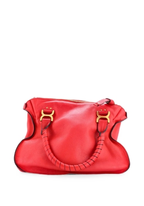 Chloé Pre-Owned Marcie Leather Large shoulder bag - Red