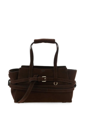 Moschino Tie Me belt-detail tote bag - Brown
