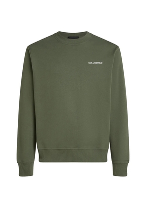Karl Lagerfeld Rue St-Guillaume regular‑fit sweatshirt - Green