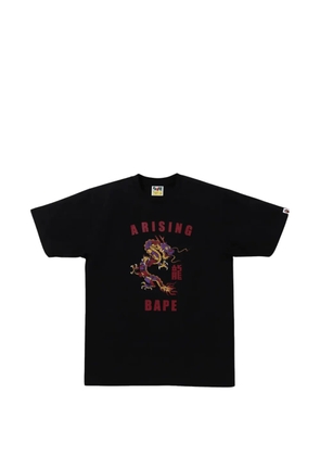 A BATHING APE® dragon-print T-shirt - Black