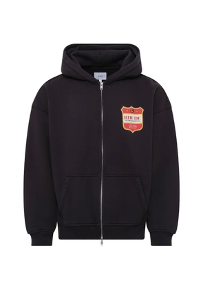 RHUDE Filtaro Crest zip-up hoodie - Black