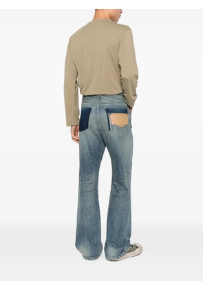 Maison MIHARA YASUHIRO flare tapered jeans - Blue
