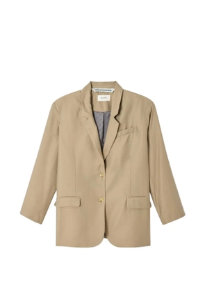 American Vintage Lanow single-breasted blazer - Neutrals