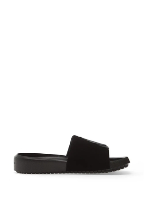 Jordan Nola logo-embossed slides - Black