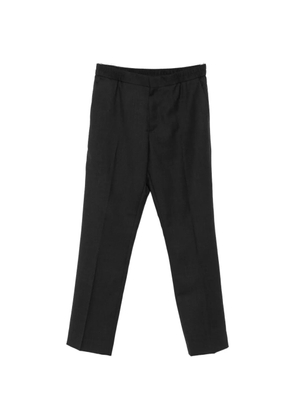 Paul Smith elasticated-waist wool trousers - Grey