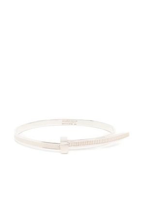 AMBUSH textured bracelet - Silver