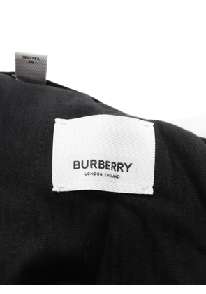 Burberry Pre-Owned 2010s belted trousers - Black