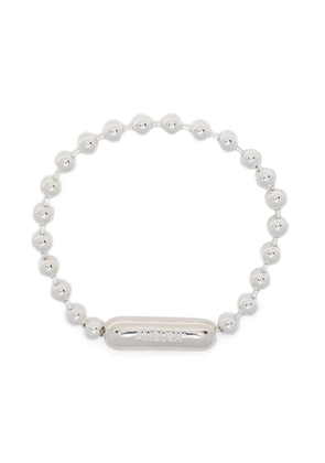 AMBUSH bead-detail chain bracelet - Silver