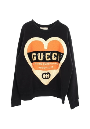 Gucci Pre-Owned 2000s logo-print sweatshirt - Black