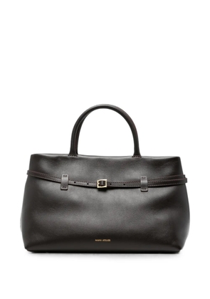 Manu Atelier 35 Le Cambon leather tote bag - Brown