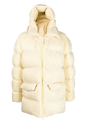 Woolrich tie-dye effect padded coat - Yellow