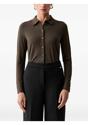 Marc O'Polo long-sleeve button-up shirt - Brown